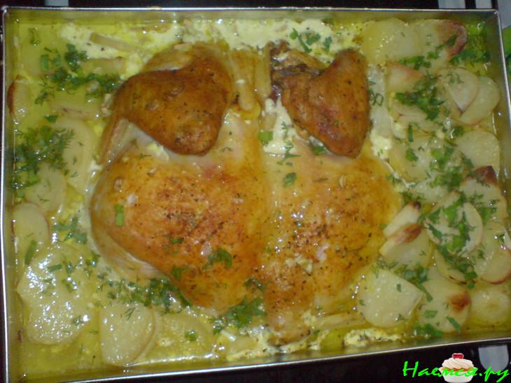 Куринный картофан