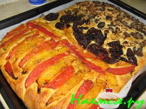 Фокачча овощная