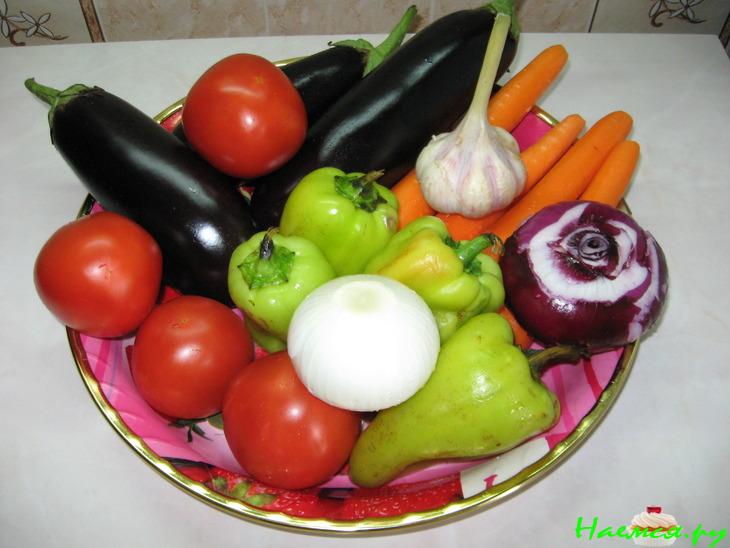 Рагу из баклажан 