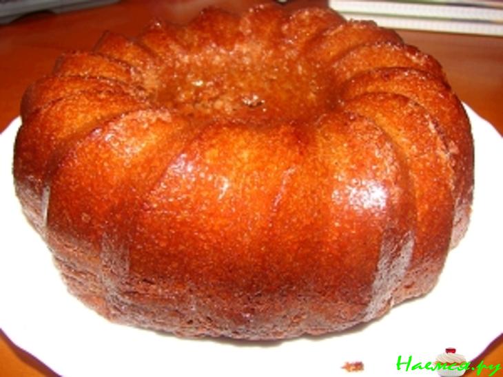 Кекс "Воздушный" (на сгущённом молоке и крахмале)