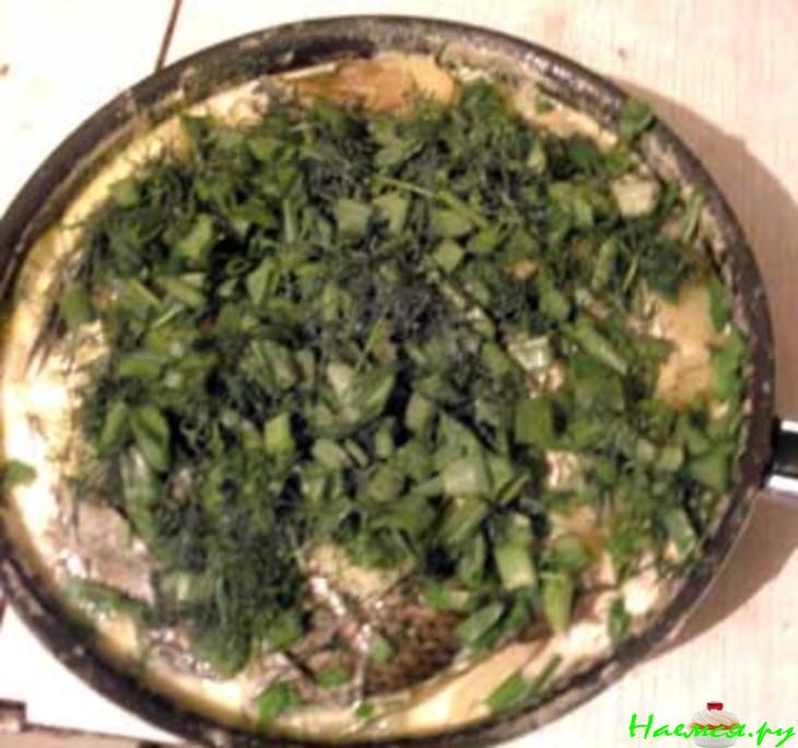 Уха по-татарски со сметаной