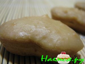 Тыквенное печенье с тыквенной ириской (глазурью)