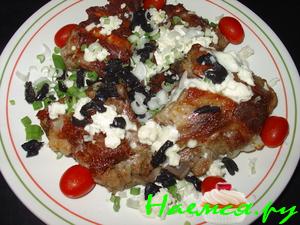 Жаренные pебрышки на ужин Жаренные pебрышки на ужин