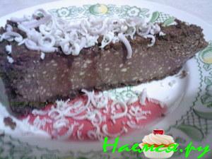 Шоколадно-банановый чизкейк Шоколадно-банановый чизкейк