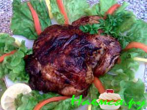 Фаршированная курица