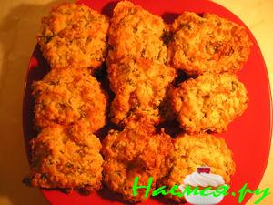 Сырные печеньки