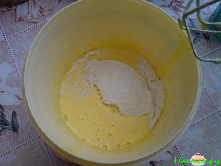 Яблочный пирог в сахарной пудре