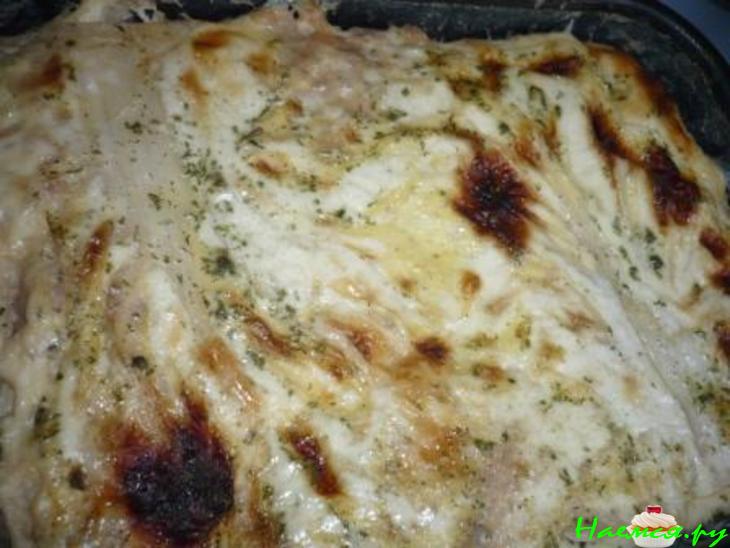 Ленивые голубцы слоеные