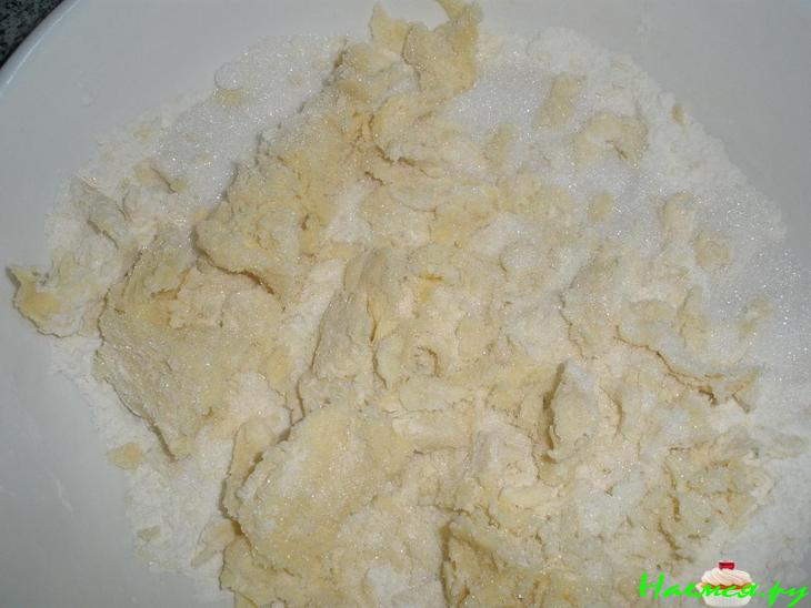 Творожный королевский пирог