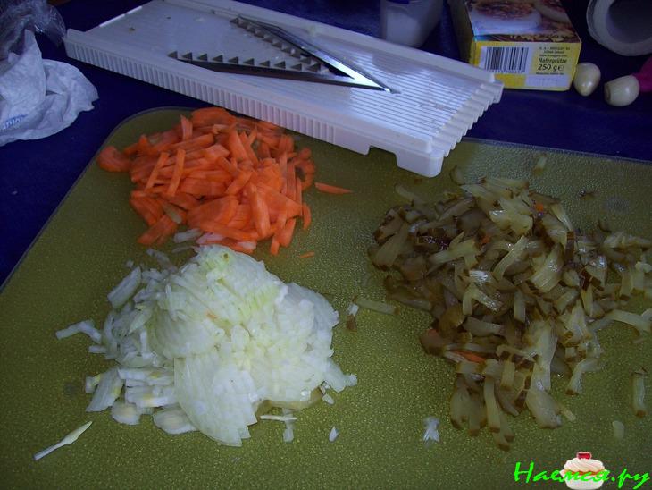 Рассольник сваренный на костре