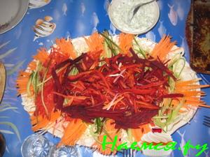 Салат овощной "Юбилейный" Салат овощной "Юбилейный"