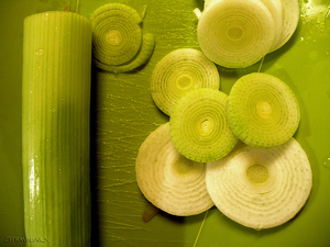 Паштет из лука порея