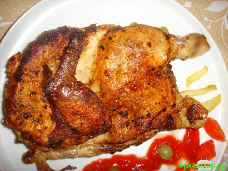 Курица табака