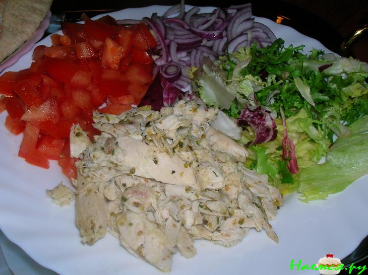 Цыпленок сувлаки Цыпленок сувлаки