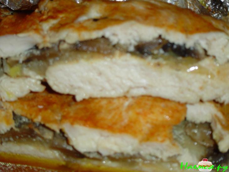 Куриная слойка