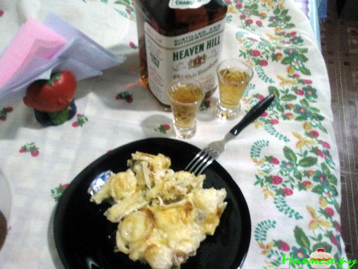 Запеченная пикша