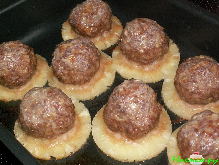 "Тефтельки в ананасовых юбочках" "Тефтельки в ананасовых юбочках"