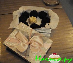 Шоколадные конфеты ручной работы