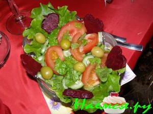 Легкий салат для влюбленных