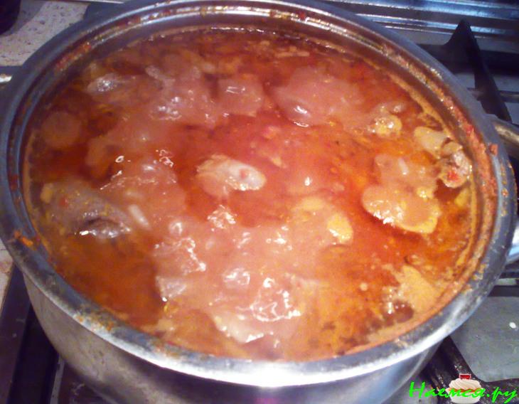 Жаркое из дикой косули (дичь)