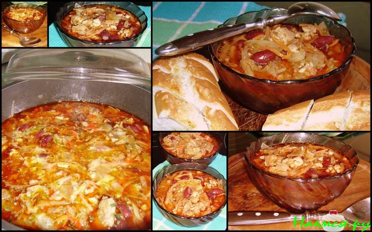 Айнтопф - ассорти (густой суп) Айнтопф - ассорти (густой суп)