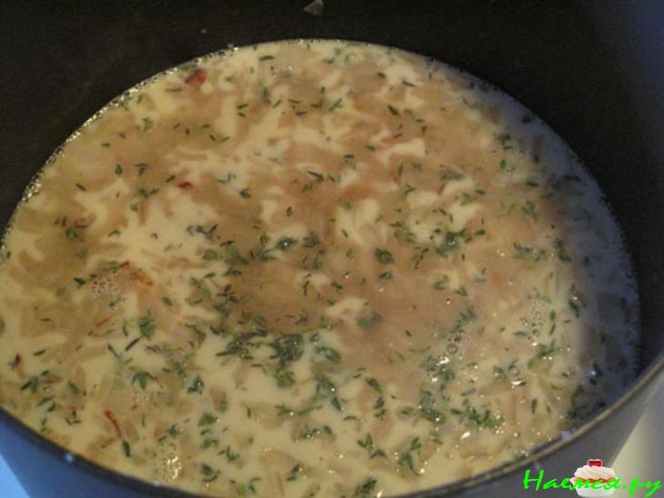 Крем-суп из печенной цветной капусты