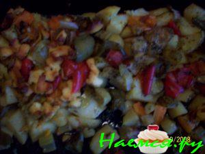 Запеченные овощи по-домашнему