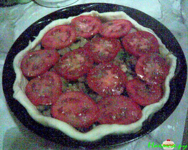 Пицца-пирог для постящихся и вегетарианцев Пицца-пирог для постящихся и вегетарианцев