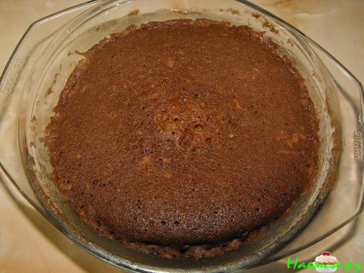 Бисквит за 3 минуты и мини-тортик из него