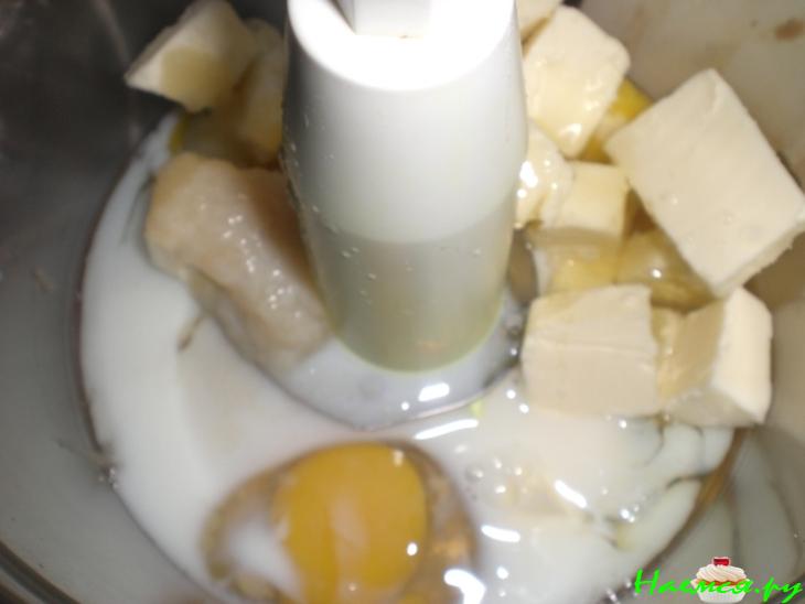 Апельсиново-айвово-грушевый пай-пирог