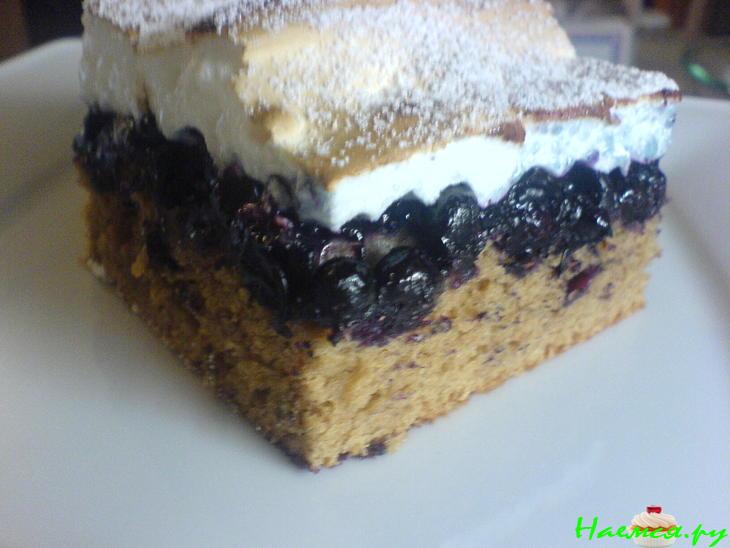 Пирог с черникой (или смородиной, или вишней) Пирог с черникой (или смородиной, или вишней)