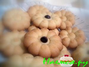 Печенье песочное с ванилью Печенье песочное с ванилью