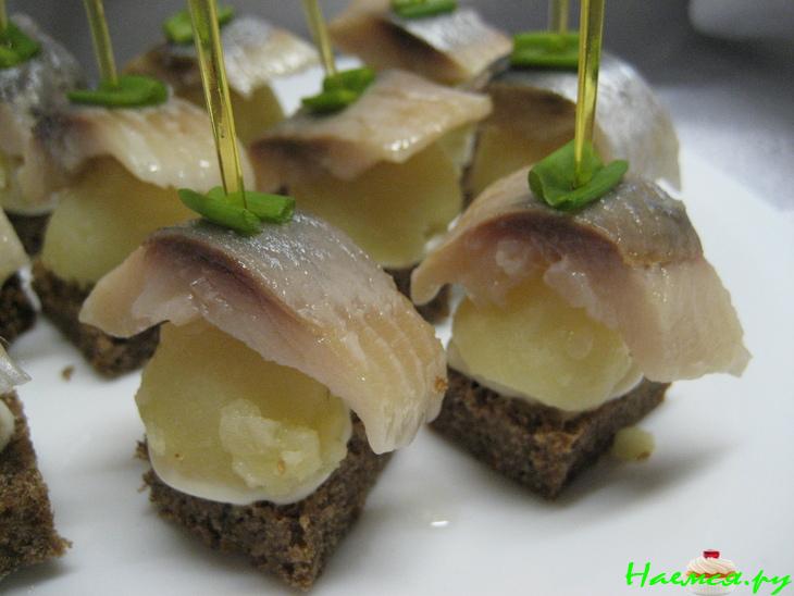 Канапе для фуршета