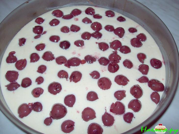 Творожно-вишнёвый пирог Творожно-вишнёвый пирог