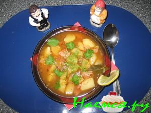 Чанахи с бараниной на ребрах Чанахи с бараниной на ребрах