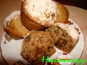 Маффины финиково-банановые