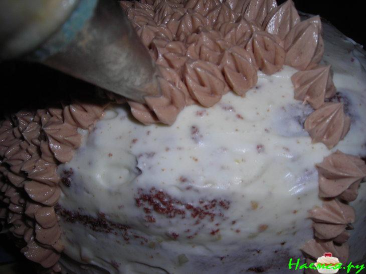 Торт бисквитный "Ёжик"