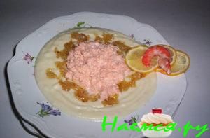 Суп-пюре "Молочная Креветка"