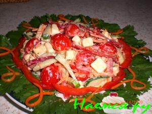 Салат "Аппетитный" под соусом