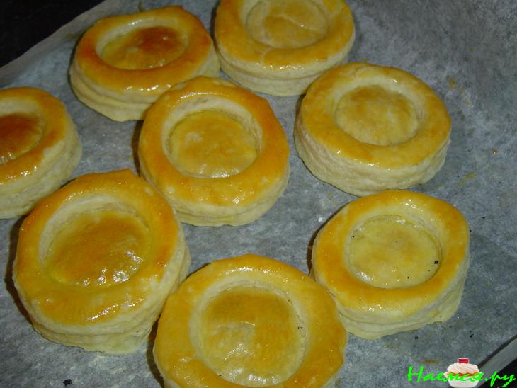 Волованы с горбушей Волованы с горбушей