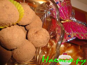 Миндально-шоколадные конфеты