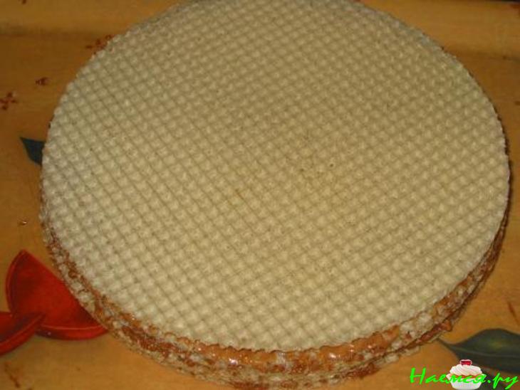 Тортик 'Ленивчик' из вафельных коржей Тортик 'Ленивчик' из вафельных коржей
