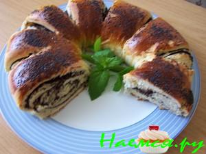 Рулеты из дрожжевого теста