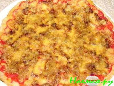 Пицца луковая (Луковый пирог по-французски)