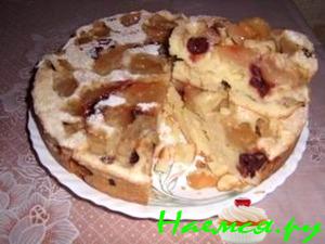 Быстрый яблочный пирог (кислые яблочки)&nbsp; 