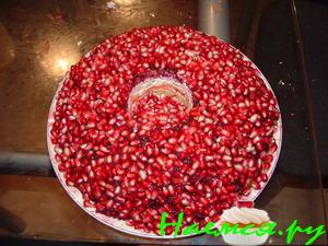 Салат "Гранатовый браслет" (мясной)