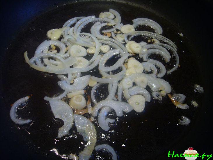 Спагетти с кабачком и фасолью