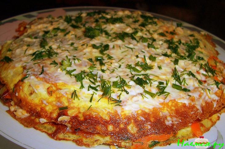 Яичный торт