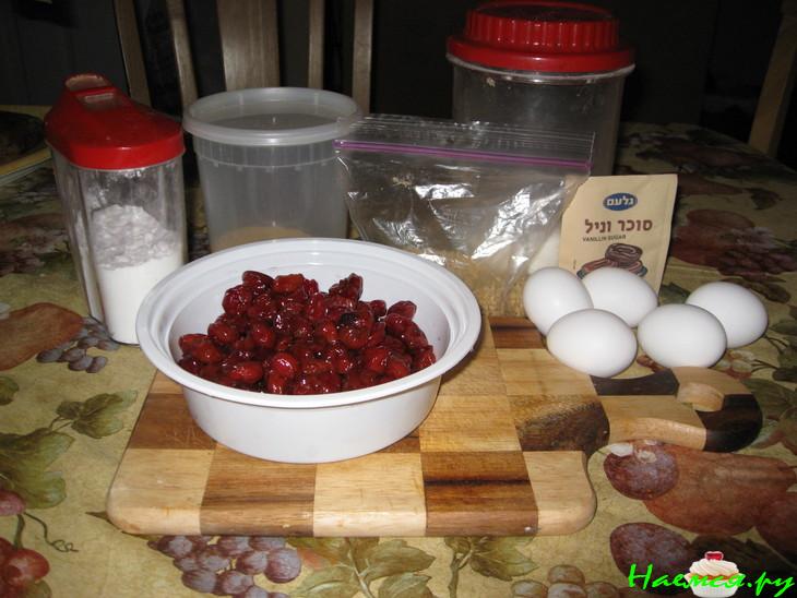 Пирог из вишен-'Нежность' Пирог из вишен-'Нежность'