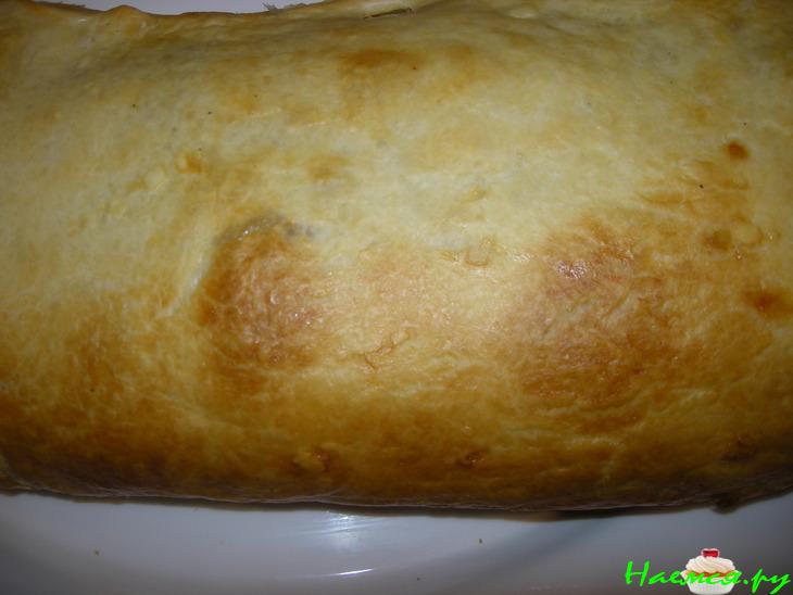 Рыбка в слоёном тесте